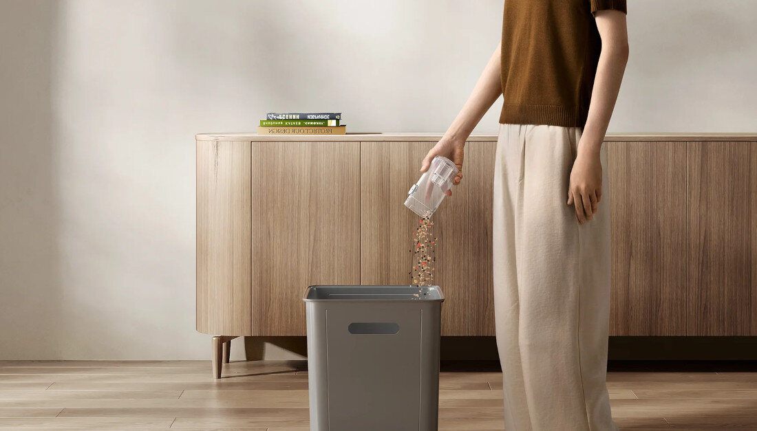 Odkurzacz XIAOMI Vacuum Cleaner P30 EU Zdejmowane akcesoria i pojemnik Odłączane akcesoria  dopasowanie konfiguracja Komora na kurz o pojemności 200 ml