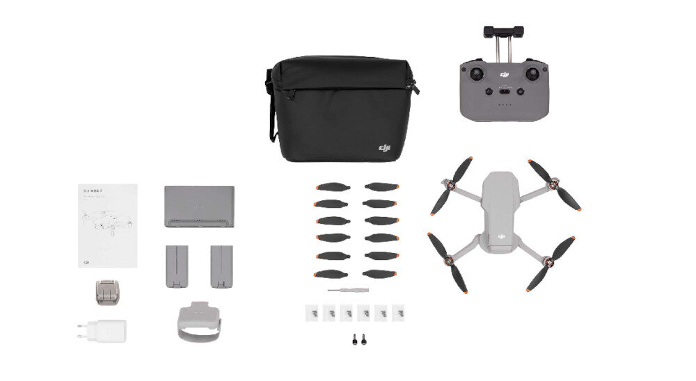 Dron DJI Mini 2 zestaw akcesoria wyposażenie combo 
