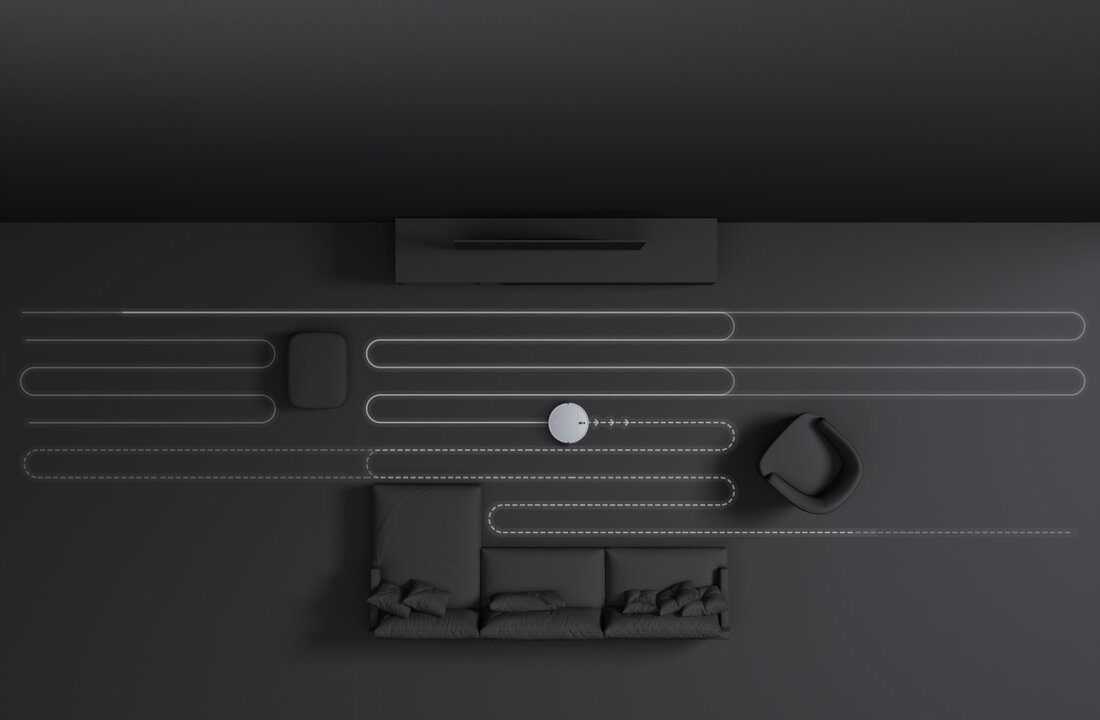 Robot sprzatajacy XIAOMI Mi Robot Vacuum-Mop 2 Lite EU automatyczne powracanie do stacji