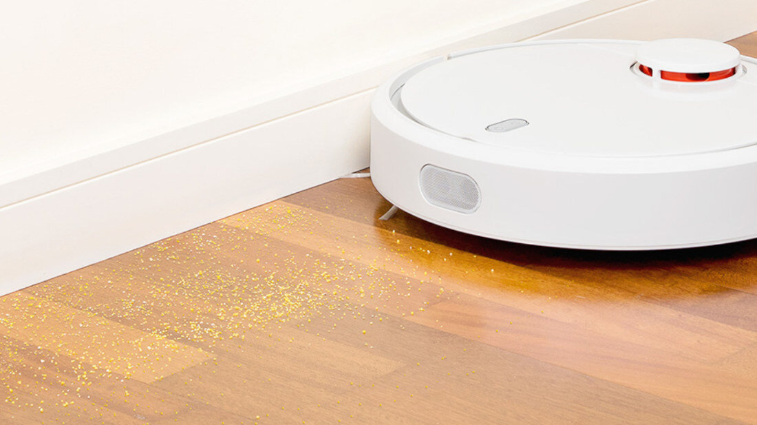 Robot sprzatajacy XIAOMI Mi Robot Vacuum-Mop 2 Lite EU czysci blisko scian