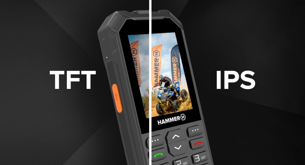 Telefon MYPHONE Hammer 6 LTE komfortowa obsluga wyswietlacz ips czytelnosc obraz