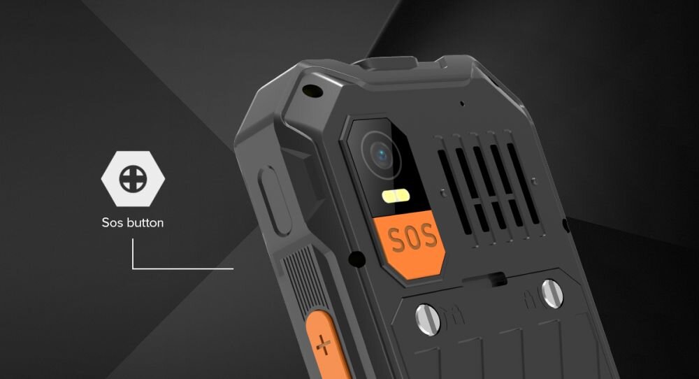 Telefon MYPHONE Hammer 6 LTE pomoc zasieg przycisk sos