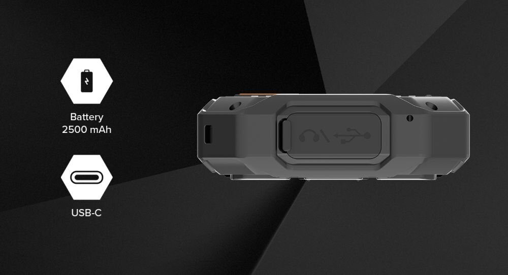 Telefon MYPHONE Hammer 6 LTE bateria zlacze ladowanie