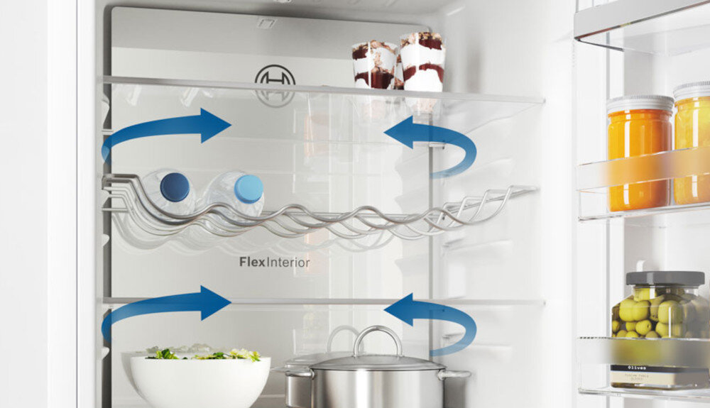 Lodówka BOSCH KGN49AIEQ No frost 203cm Srebrna MultiAirflow idealny chłód na każdym poziomie