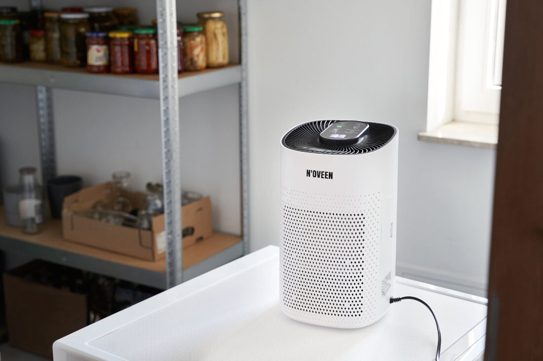 Osuszacz NOVEEN DH450 Dotykowy panel zaprogramowanie czasu pracy czas timer automatyczne wyłączanie potrzeby dostosowanie