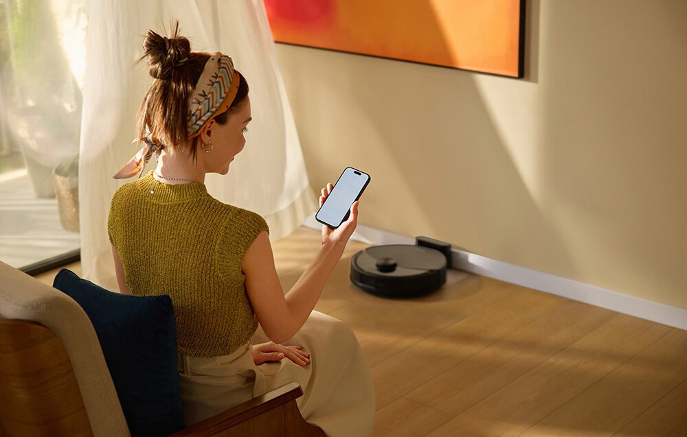 Robot sprzątający ROBOROCK Q10 VF Czarny Personalizacja sprzątania aplikacja Tryb DEEP+ dokładne czyszczenie trudne zabrudzenia Automatyczne zwiększanie mocy ssania na dywanach