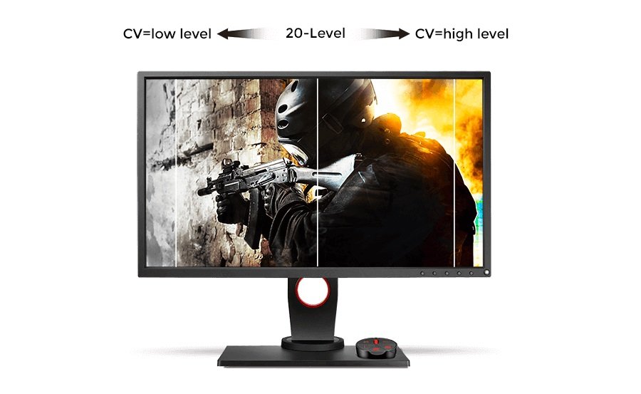 Monitor BENQ Zowie XL2536 - Color Vibrance