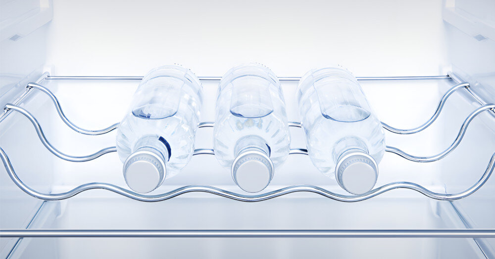 Lodówka HISENSE RM469N4AC półka metalowa butelki puszki