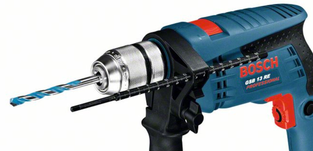 Wiertarka udarowa Bosch GSB 13 RE szybkozaciskowy uchwyt rękojeść Softgrip System Electronic