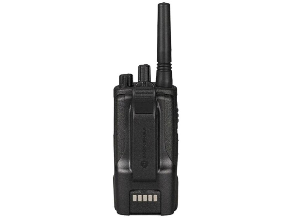 Radiotelefon MOTOROLA XT460 Czarny bezpłatnego pasma częstotliwości PMR 446 8 kanałów + 219 kodów 38 kodów CTCSS i 181 kodów DCS do 9 km do 13 kondygnacji do 16 250 m²