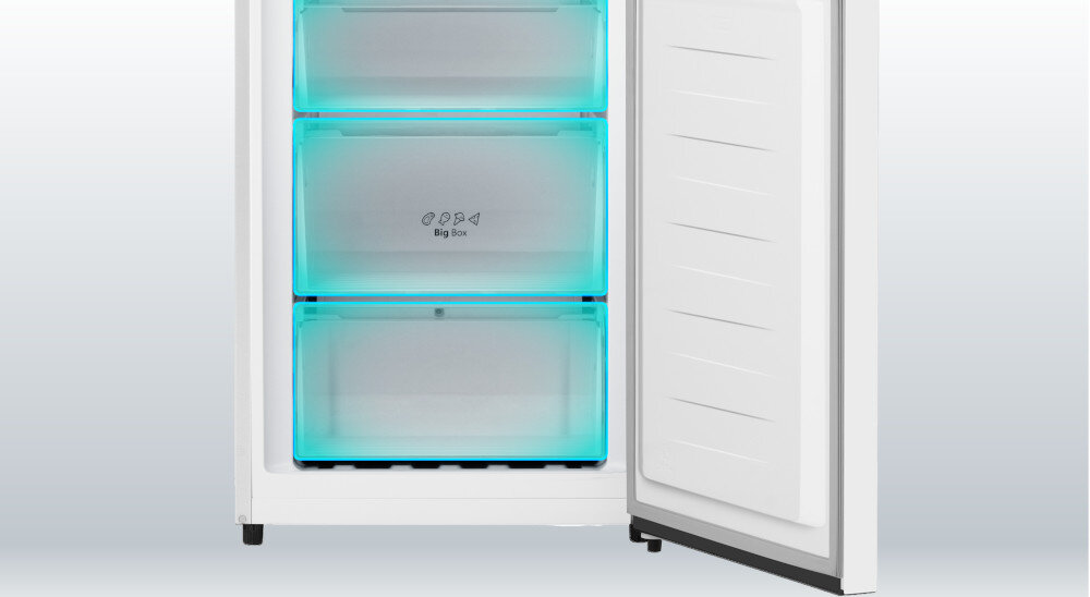 Lodówka HISENSE RB440N4WWE szuflady zamrażarka komory mrożenie