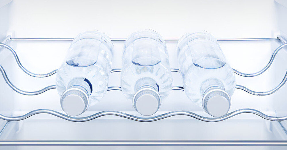 Lodówka HISENSE RB440N4WWE półka metalowa butelki puszki