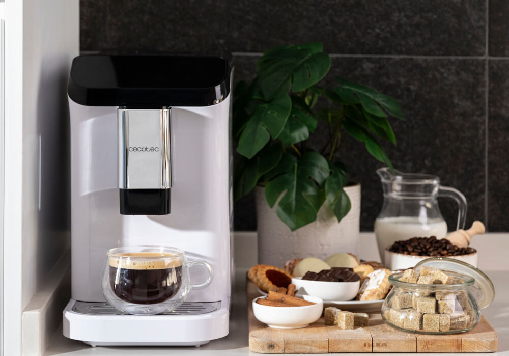 Ekspres CECOTEC Cremmaet Macchia Biały pyszna kawa