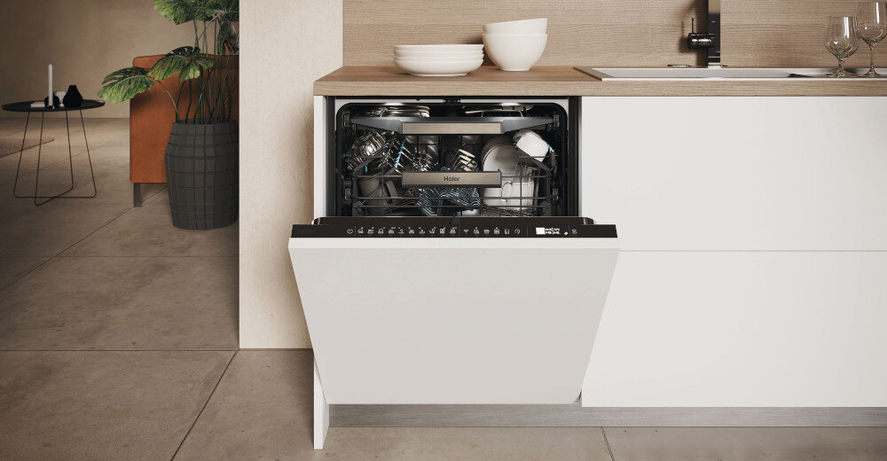 ZMYWARKA HAIER XI 6B0M3PDB Maxi Tub pojemność wymiary ładowność 16 kompletów naczyń