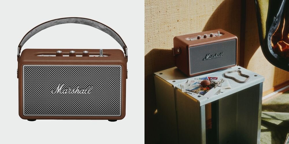 Głośnik mobilny MARSHALL Kilburn III 50 godzin pracy przenośny głośnik Bluetooth, głośnik na szafce