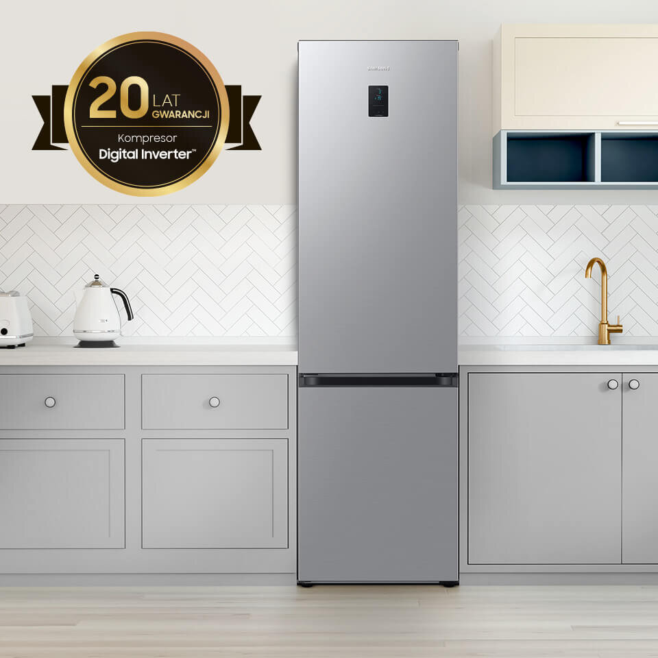 20 lat gwarancji na kompresor Digital Inverter w lodówce Samsung Grand+