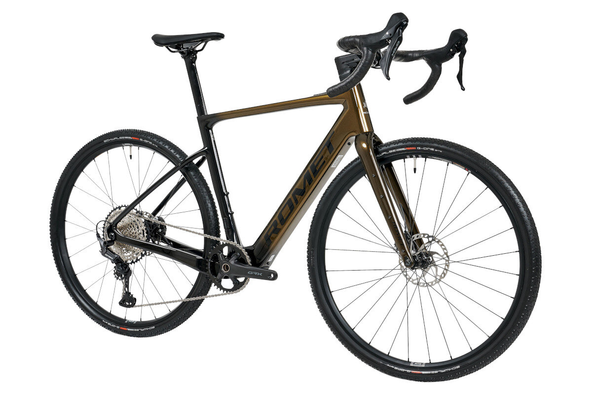 Rower elektryczny gravel ROMET E-Nyk 1.0 28542138-A U19.5 28 cali Zielony