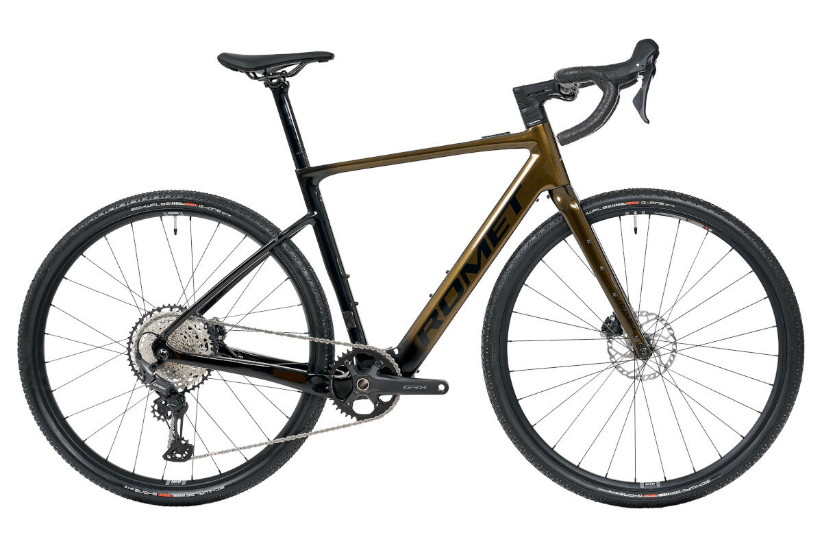 Rower elektryczny gravel ROMET E-Nyk 1.0 28521237-A U20 28 cali Zielony