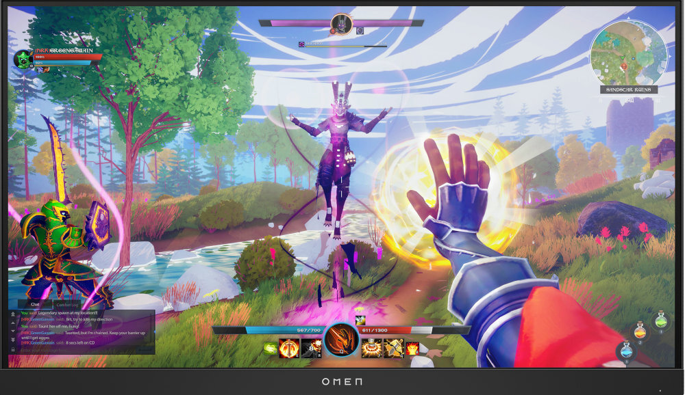 Monitor HP Omen 22J05E9 25 1920x1080px IPS 165Hz 1 ms kolory