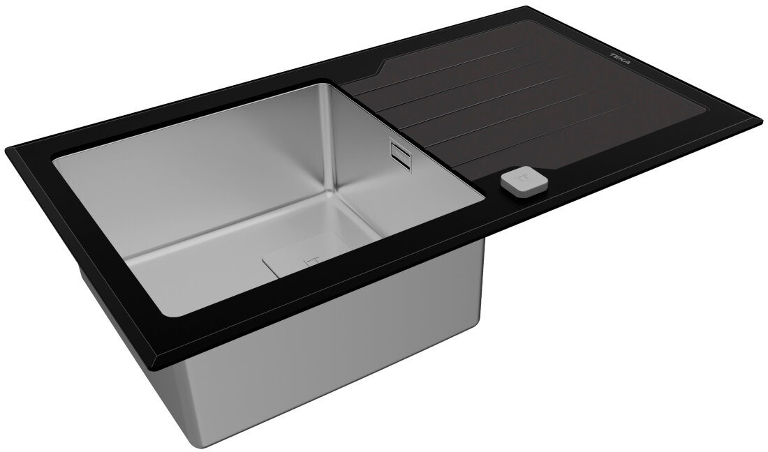 Zlewozmywak TEKA Diamond RS15 1B 1D 86 Czarny odporny na wysokie temperatury zalety