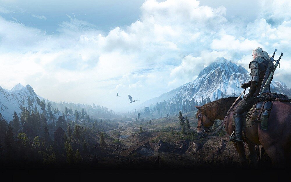 Wiedźmin 3: Dziki Gon Gra świat decyzje płotka koń pływanie