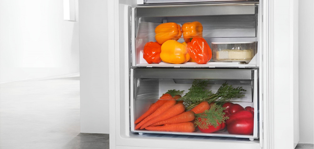 CHŁODZIARKA WHIRLPOOL SW8AM2YXR2 szuflady pojemność lepsza organizacja przestrzeni