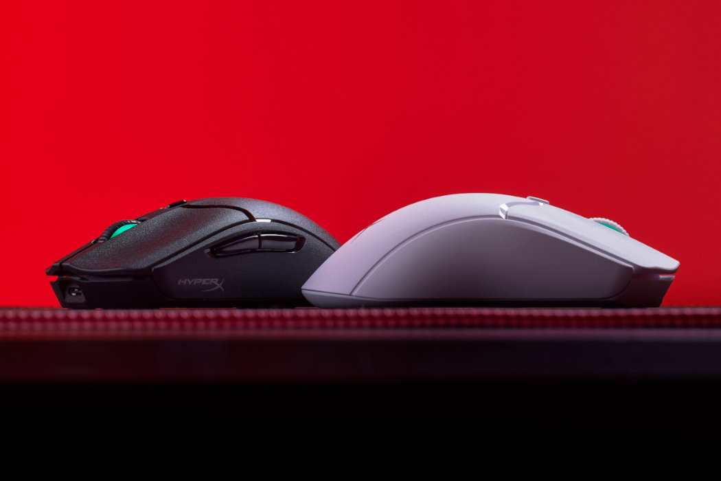 Mysz HYPERX Pulsefire Haste 2 Wirelesse platformy szybkość precyzja czujnik personalizacja rolki