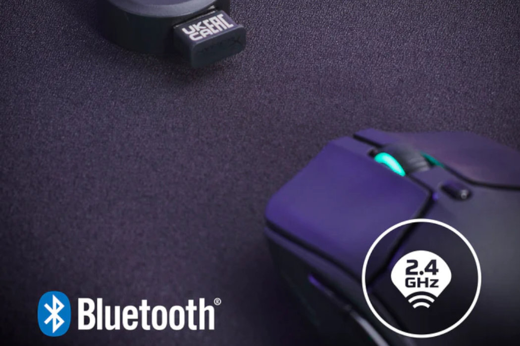 Mysz HYPERX Pulsefire Haste 2 Wirelesse platformy szybkość precyzja czujnik personalizacja rolki