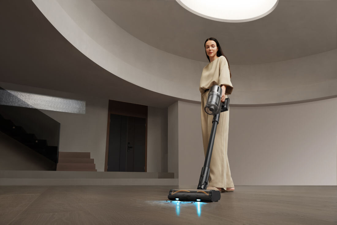 Odkurzacz DREAME Z30 AquaCycle Bezpieczny dla każdej podłogi technologia AquaCycle™ precyzyjna kontrola wilgotności chroni wrażliwe powierzchnie drewniane, winylowe czy kamienne podłogi