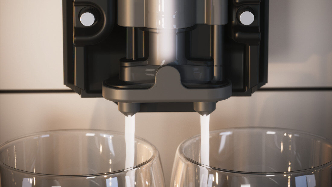 Ekspres MIELE MilkPerfection CM 6160 Bialy kawy mozliwosci specjaly pianka konsystencja