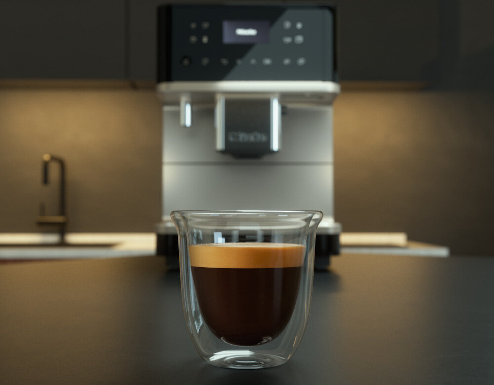 Ekspres MIELE MilkPerfection CM 6160 Bialy Intensywny aromat kawy