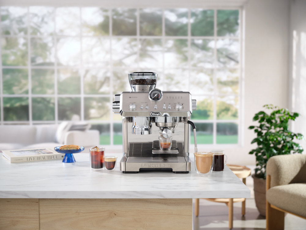 Ekspres DELONGHI La Specialista Opera EC9555.M (Cold Brew) Harmonia designu autoraskie kreacje kawa włoski styl trwały wykonanie