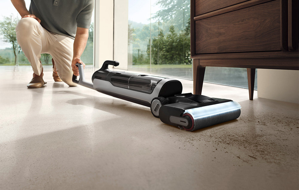 Odkurzacz DREAME H14 Dual zakamarki funkcja 180° Lie-Flat Reach technologia GlideWheel™ manewrwowanie komfort zabrudzenia