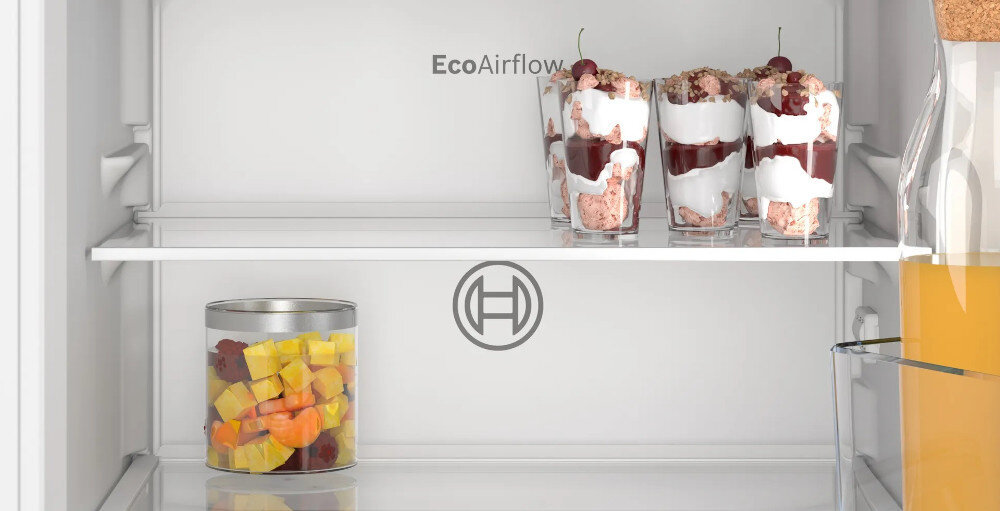 LODÓWKA BOSCH KIL22NSE0 szklane półki regulacja wysokości odporne trwałe