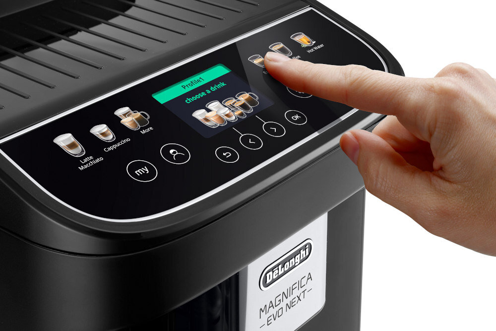 Ekspres DELONGHI ECAM310.60.B Czarny Intuicyjna obsługa kolorowy wyświetlacz TFT 2,4