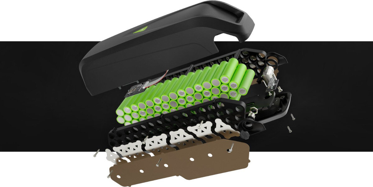 Bateria do roweru elektrycznego GREEN CELL EBIKEGCF01 24V wyglad parametry