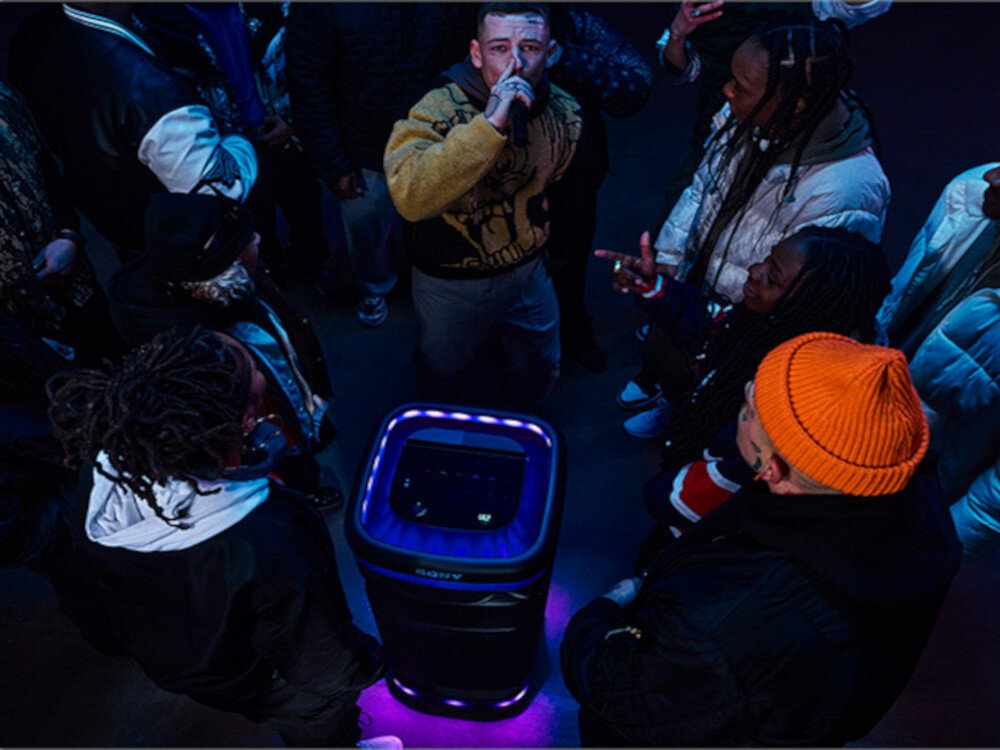 Power audio SONY ULT 10 - podłącz dodatkowy mikrofon lub gitarę