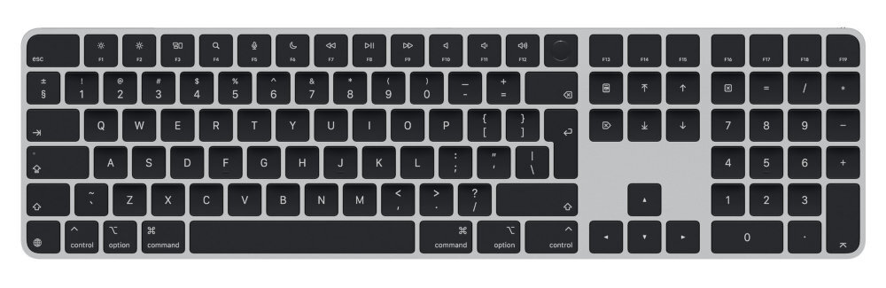 APPLE Magic Keyboard bezprzewodową wygodę Macu - klawiatura od góry