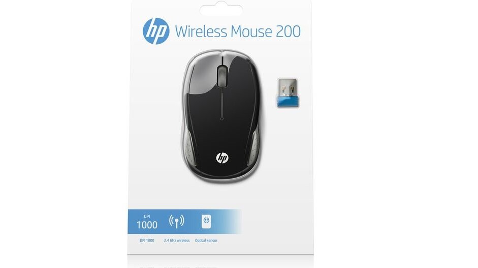 Mysz HP 200 uniwersalny kolor dopasowany do otoczenia