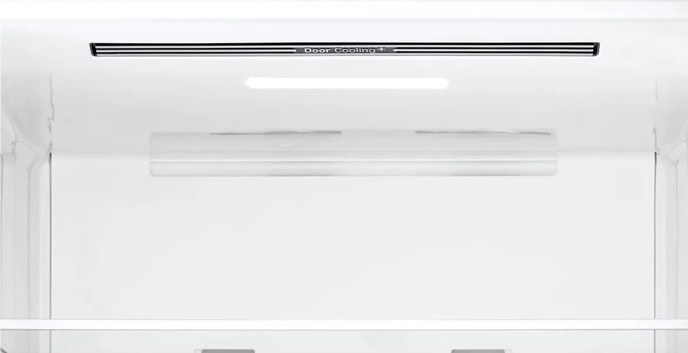 LODÓWKA LG GBV5250CPY wnętrze jasne wszystko widoczne Oświetlenie LED jasne wnętrze oszczędność energii