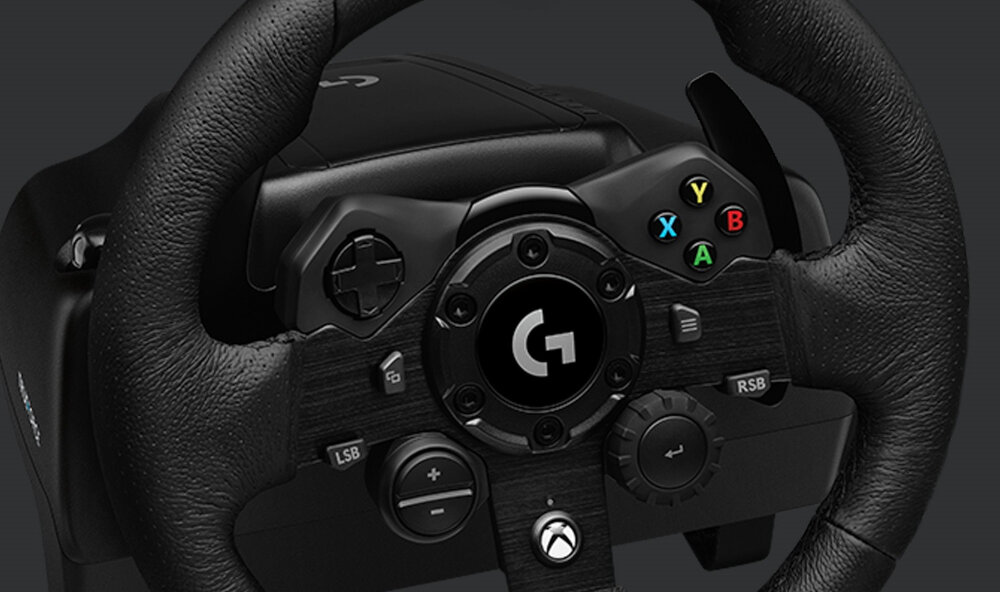 Kierownica LOGITECH G923 skórzana kierownica