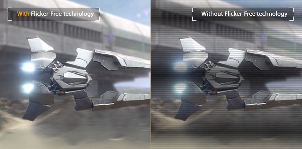 Monitor ASUS TUF Gaming VG27VQ3B - Flicker-Free 