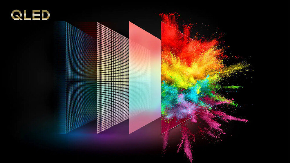 Telewizor TCL X955 - kolory