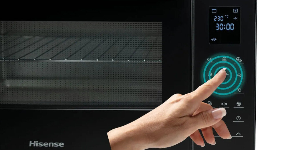 Piekarnik HISENSE HOM45D led panel przyciski 
