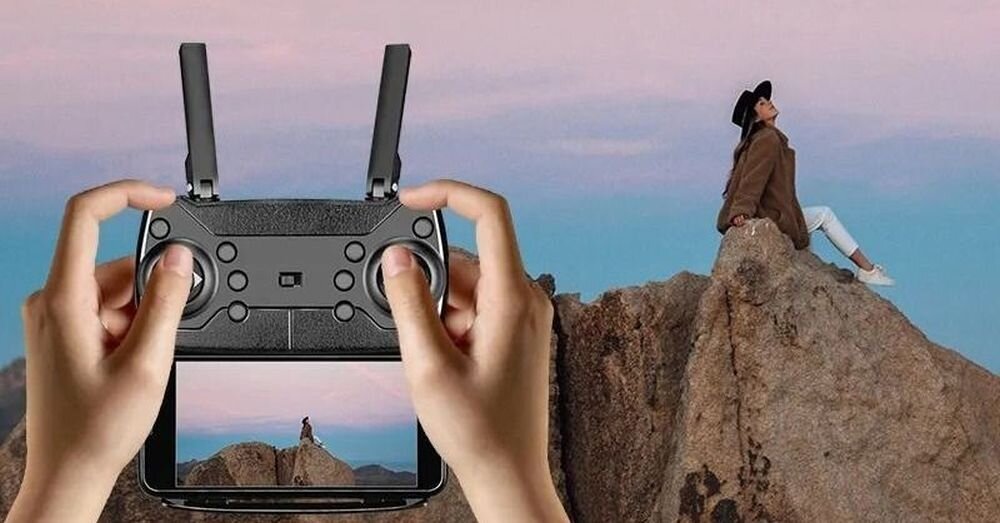 Dron EXTRALINK E88 Pro - sterowanie dronem, obsluga, latanie