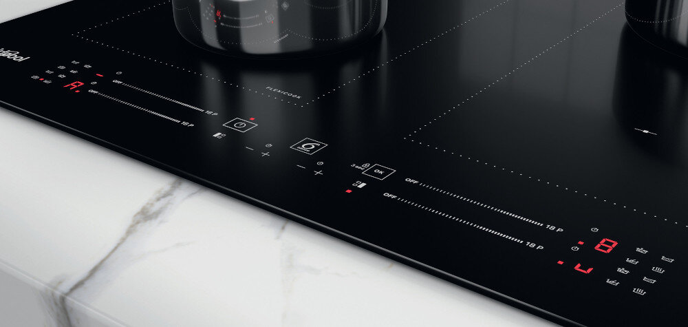 PŁYTA WHIRLPOOL WL S7260 NE panel sterowanie funkcje roztapiania wykrywanie naczyń minutnik timer