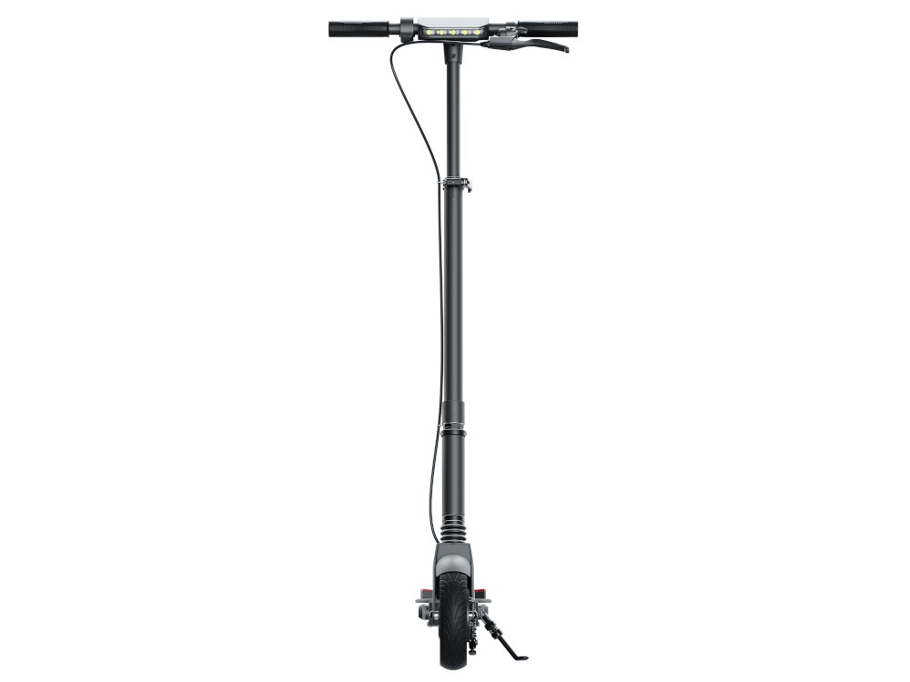 Hulajnoga elektryczna MOTUS Siver City 20km 250W 8 Czarny synal dzwiekowy tempomat zwiekszenie bezpieczenstwa na drodze oszczednosc energii