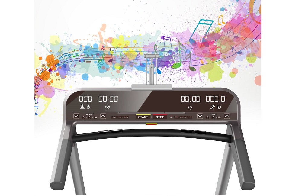 Bieżnia elektryczna HERTZ FITNESS Prestige Wysokiej klasy sprzęt efektywny trening wbudowane wysokiej klasy głośniki