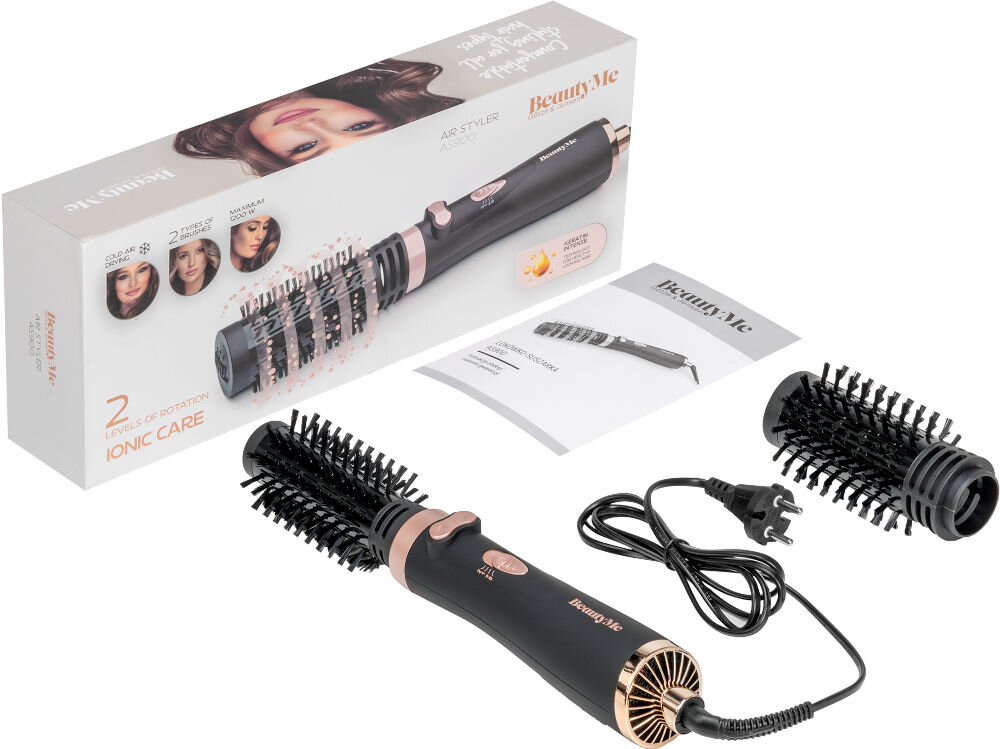 Suszarko-lokówka BEAUTYME AS900 elementy zestaw