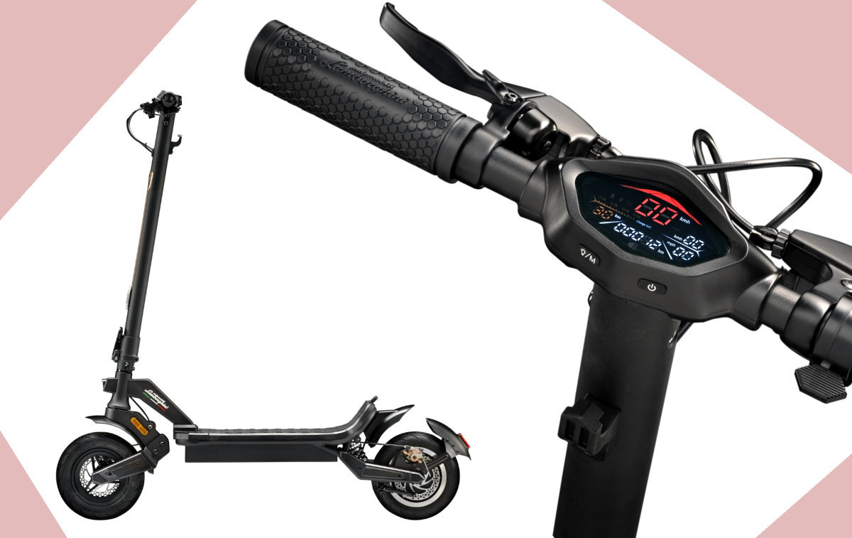 Hulajnoga elektryczna LAMBORGHINI  podróż